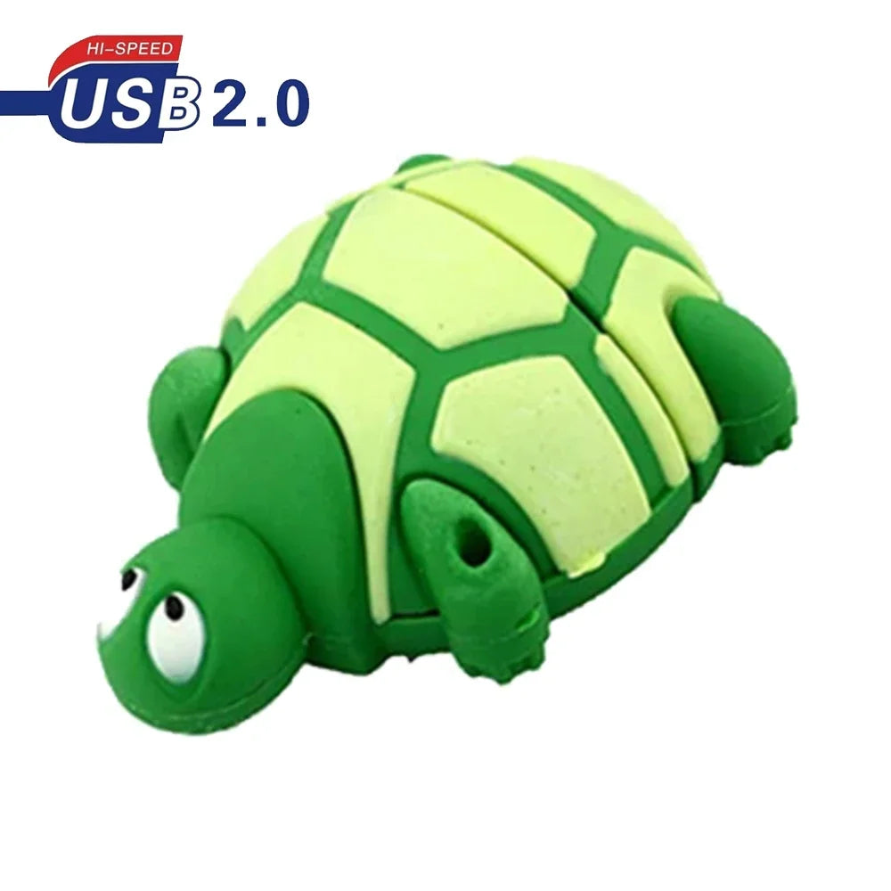 Cute Animal USB Flash Drive Turtle Fish Dolphin 4GB–128GB Novelty USB Flash Drive PRIMED 8 GB Style10