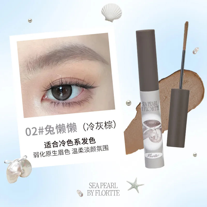 FLORTTE Waterproof Eyebrow Dye Cream | Long-Lasting Tint Eyebrow Tint Cream PRIMED 02