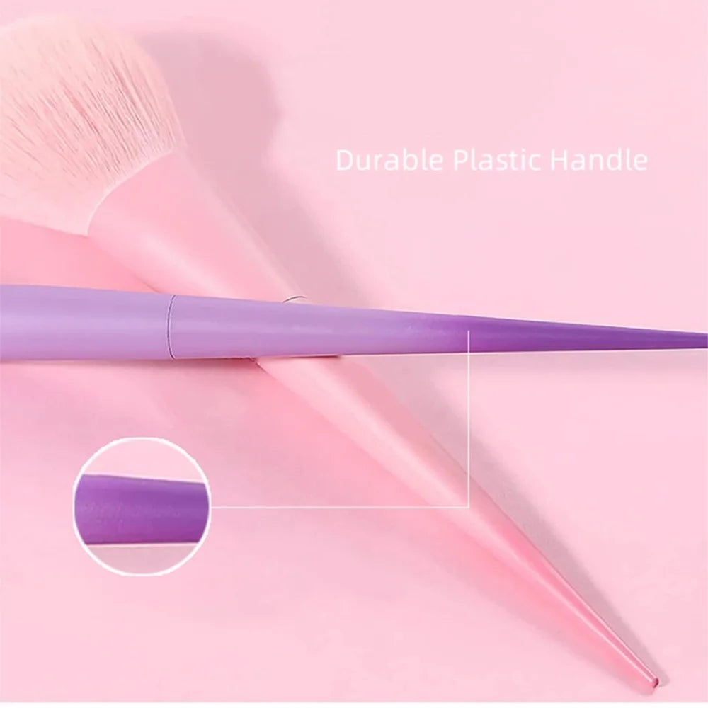 17-Piece Makeup Brush Set – Foundation, Eyeshadow & Blush
