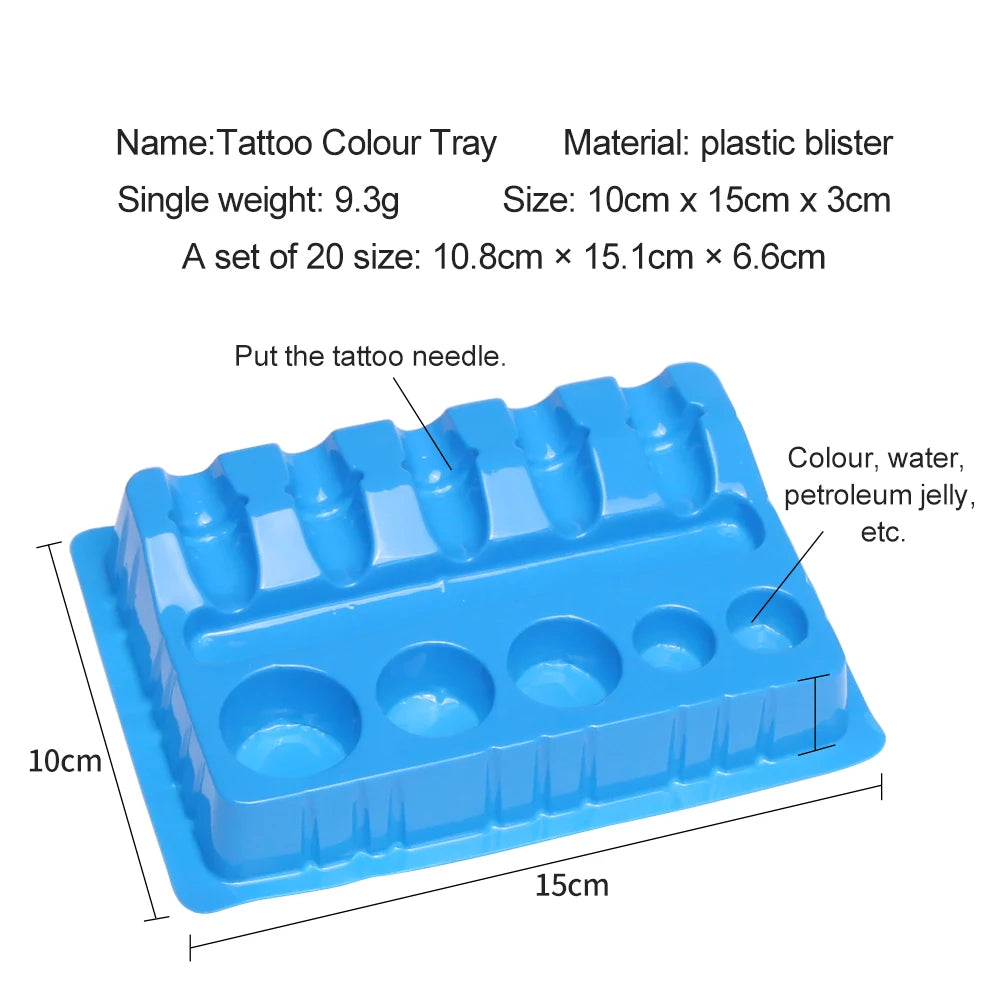 Tattoo Ink Cartridge & Needle Placement Rack | Disposable