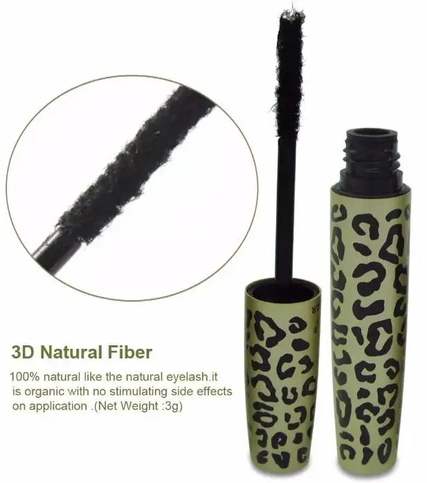 Love Alpha 3D Fiber Mascara Set – Waterproof Lash Builder 3D Fiber Mascara PRIMED