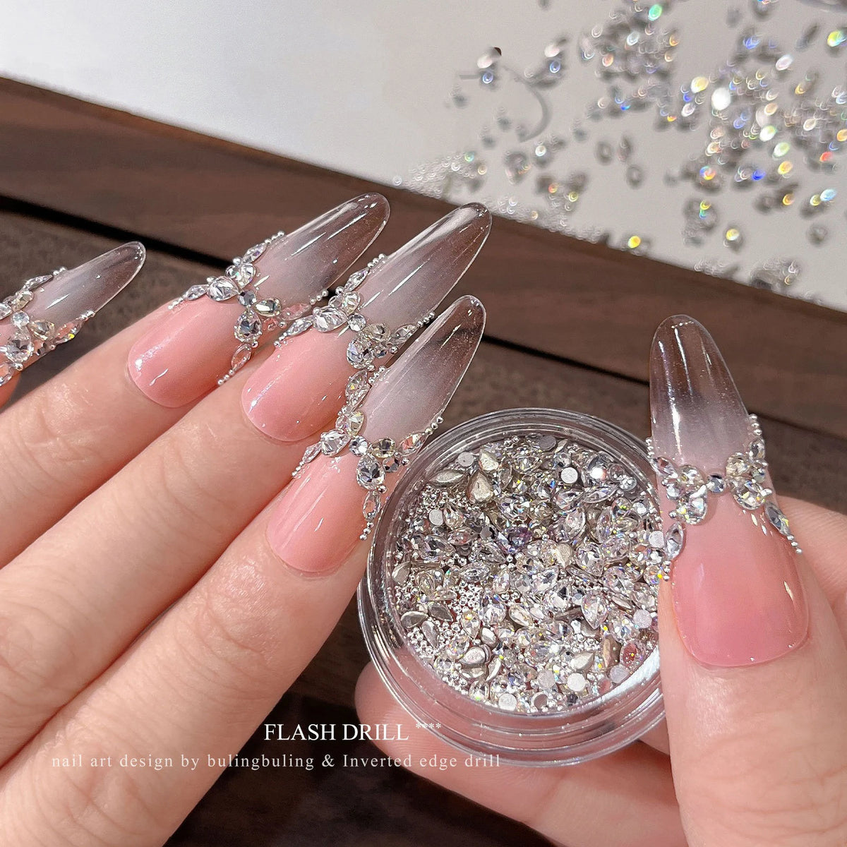 Butterfly Nail Charms Set – 5A Zircon Rhinestones for Nail Art