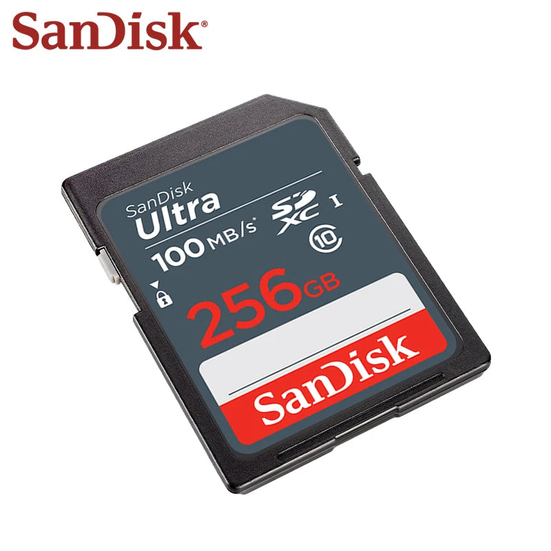 SanDisk SD100 SDXC Card 100MB/s U3 V30 | Camera & Dashcam SD Memory Card PRIMED