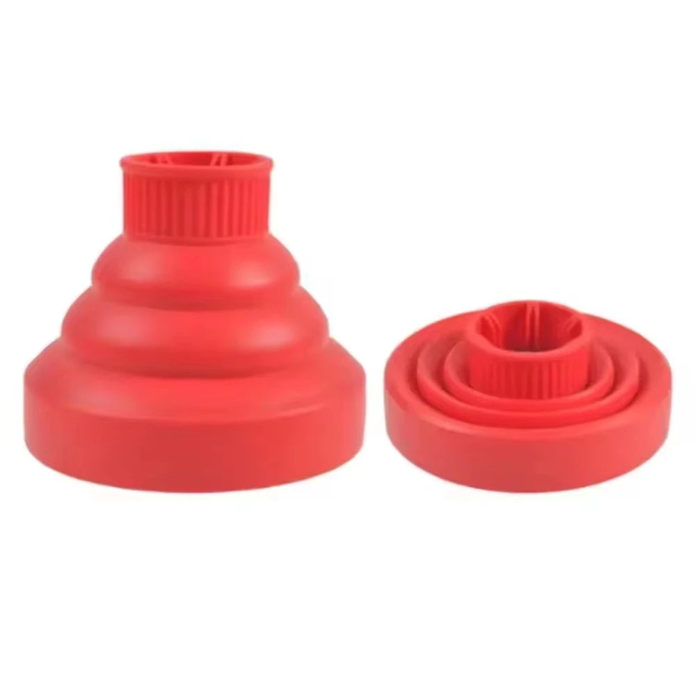 Universal Silicone Hair Dryer Diffuser – Foldable & Heat Resistant