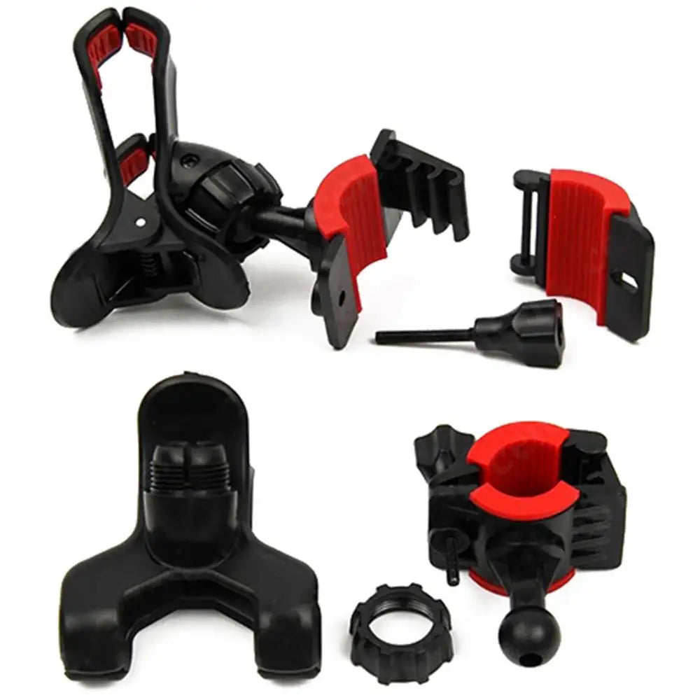 Universal Bike & Motorcycle Handlebar Phone Mount – 360° Rotating Handlebar Phone Mount PRIMED black