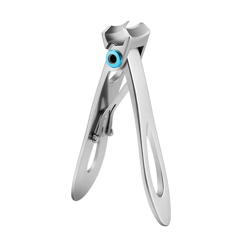 Stainless Steel Nail Clipper – Fingernail & Toenail Cutter Nail Clipper PRIMED Large silvery