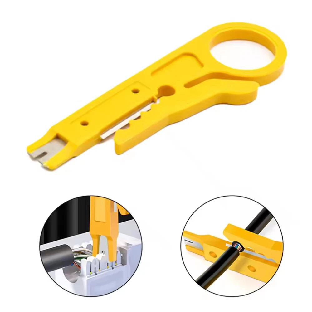 Wire Stripper Crimping Tool – Portable Mini Cable Cutter Wire Stripper Tool PRIMED