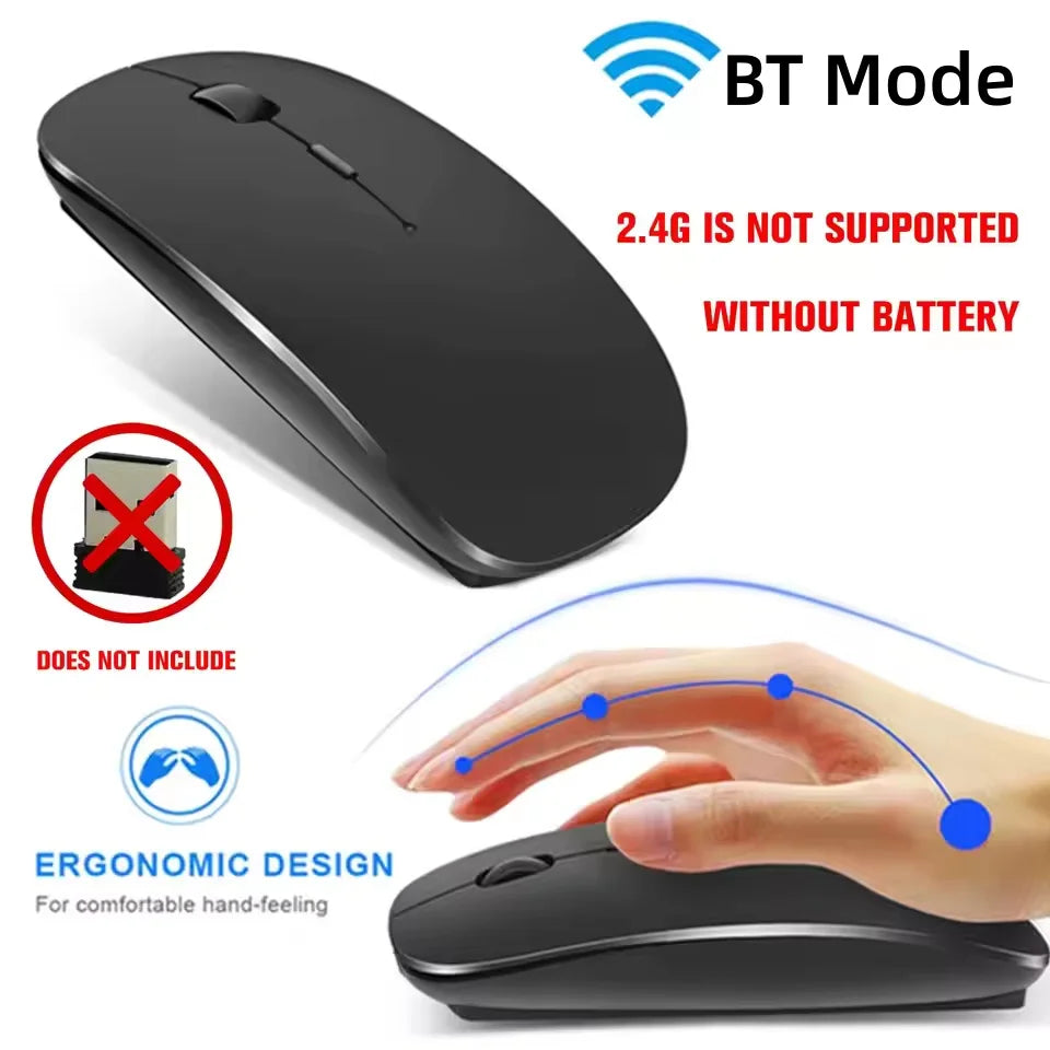 Slim Bluetooth Wireless Mouse – Silent, 1600 DPI, Ergonomic Bluetooth Wireless Mouse PRIMED