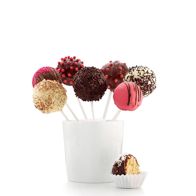 50 BPA-Free Lollipop Sticks 15cm – Cake Pop & Candy Sticks Baking & Pastry Tools PRIMED