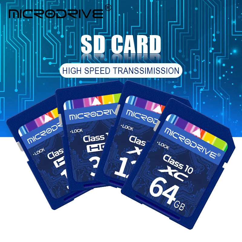MicroDrive Micro SD Card 8GB–128GB Class 10 A1 | Full HD Micro SD Card PRIMED