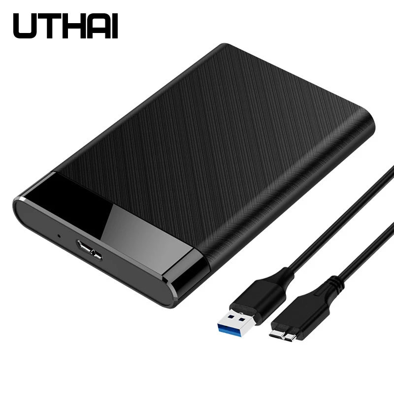 UTHAI Q5 2.5" USB 3.0 Tool-Free Hard Drive Enclosure | SSD & HDD Hard Drive Enclosure PRIMED
