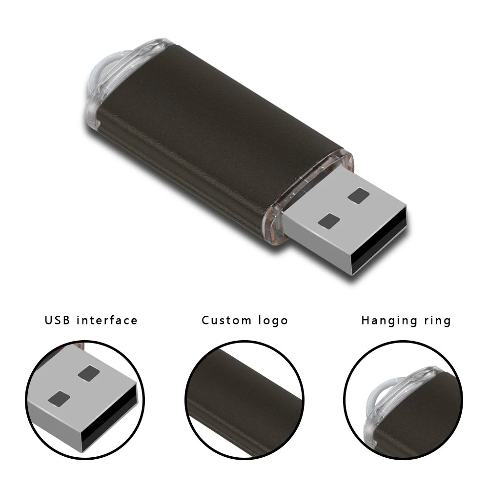 50-Pack Custom Logo Metal USB Flash Drives 4GB–128GB Bulk USB Flash Drive PRIMED