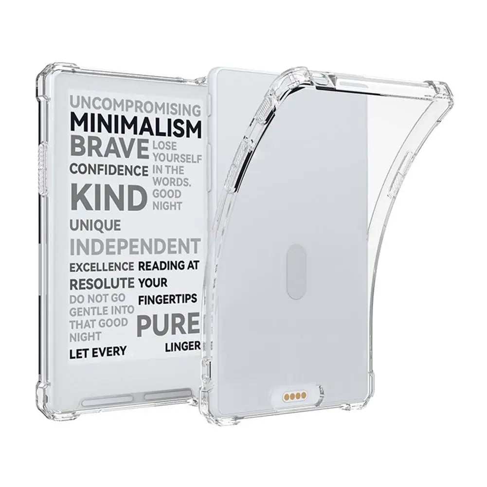 XTEINK X4 Classic Clear TPU Case | Airbag Drop Protection