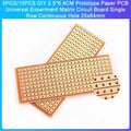 Single Side PCB Board 2.5x6.4cm DIY Matrix Circuit 5/10PCS PCB Prototype Board PRIMED 2.5x6.4cm 5PCS 2.5x6.4cm