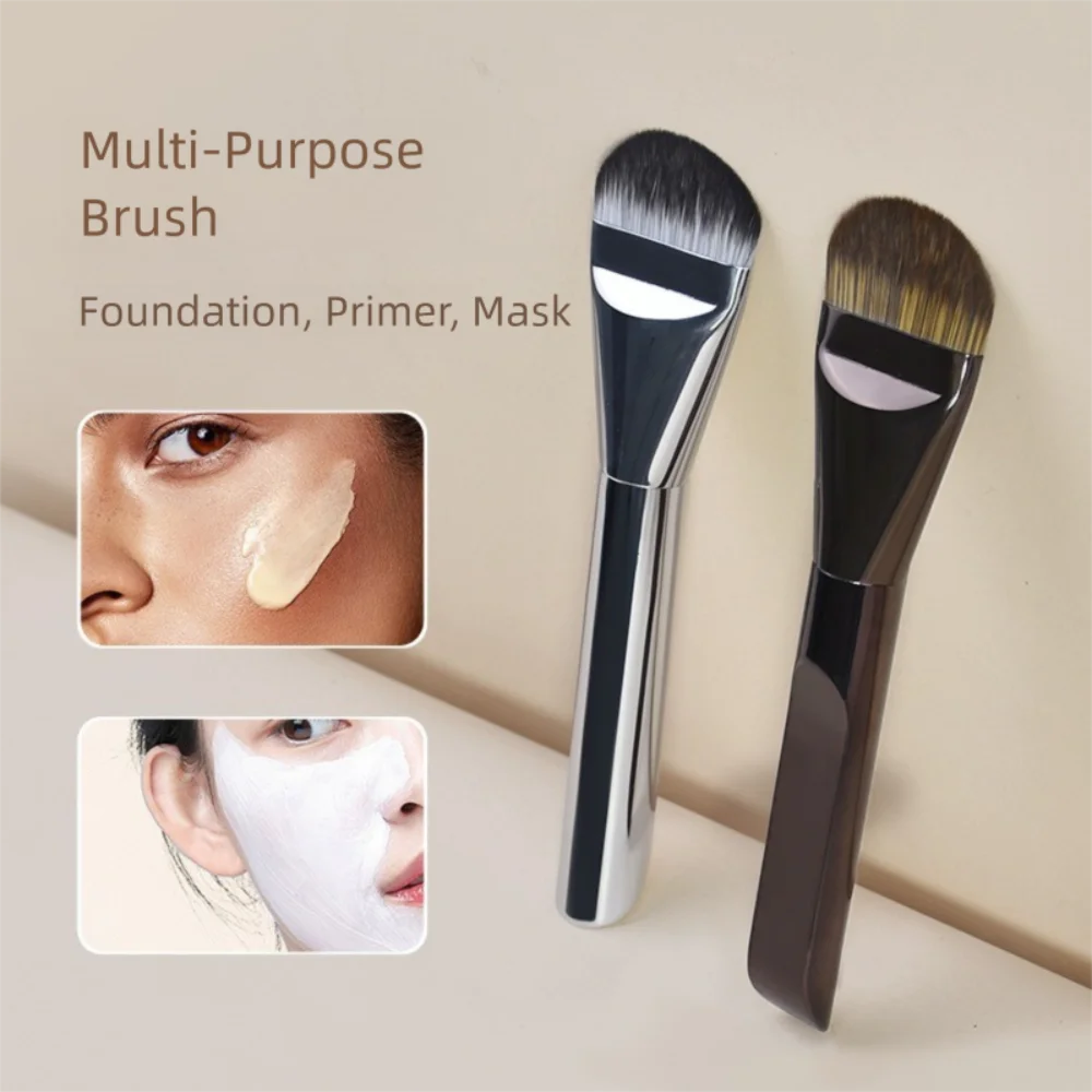 Ultra-Thin Flat Foundation & Concealer Brush – Soft Synthetic