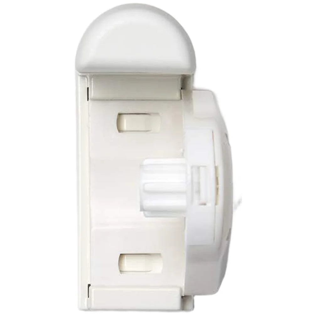 White Plastic Roller Shade Mounting Bracket Kit – 8 or 10 Pcs