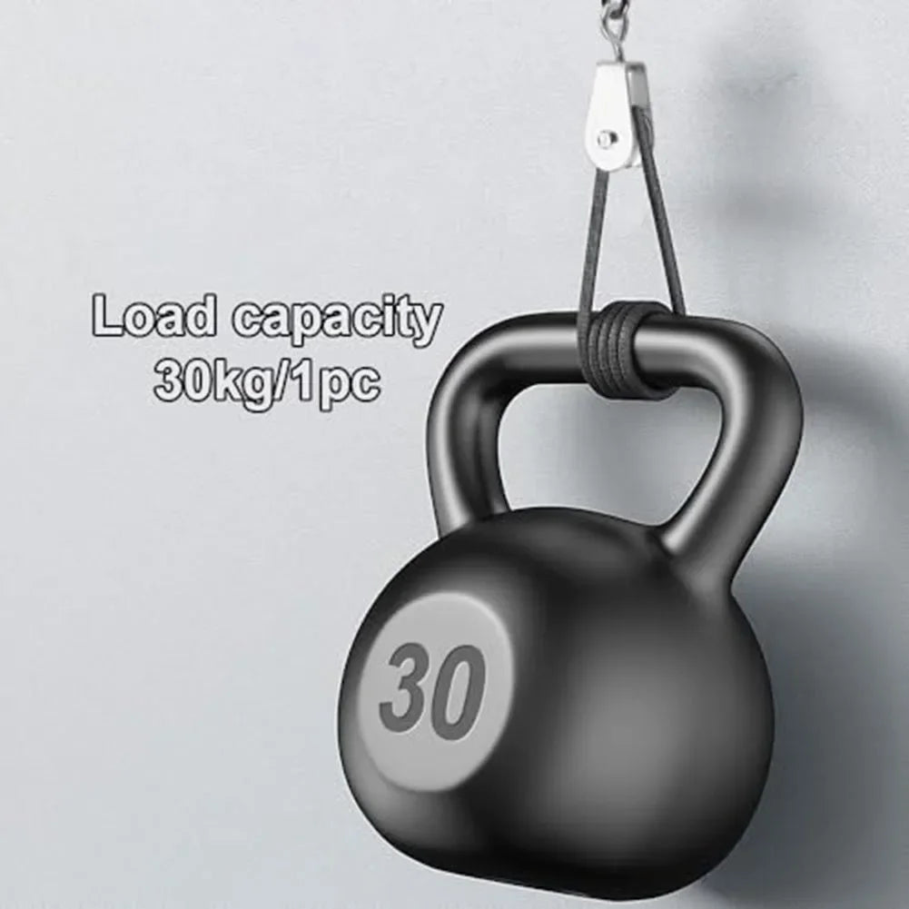 10-Pack 304 Stainless Steel 360° Swivel Pulleys – Heavy Duty