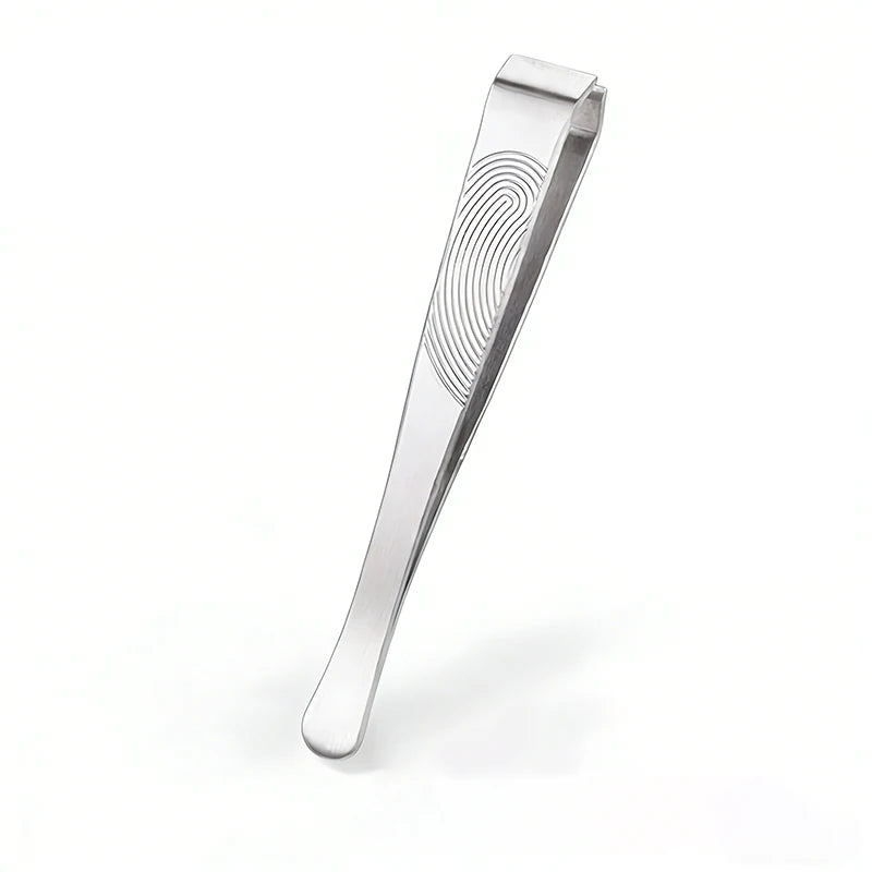 Wide-Jaw Stainless Steel Precision Tweezers – Eyebrow & Beard