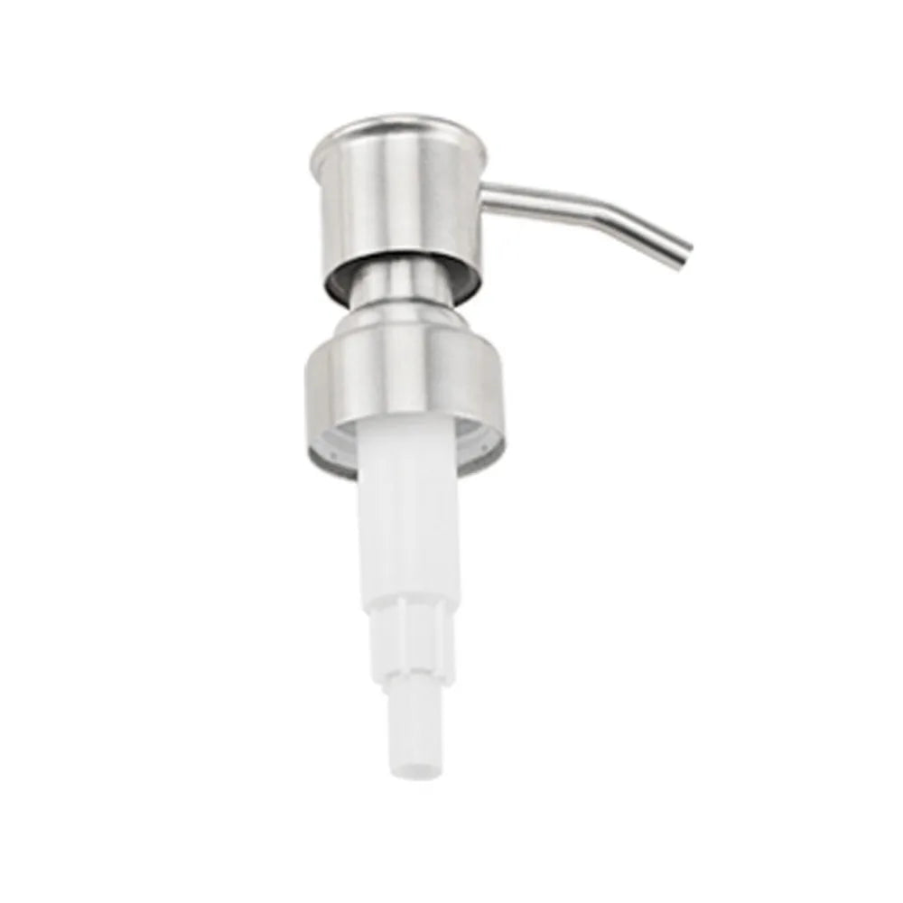 Stainless Steel Soap Pump Head 28mm Lotion Dispenser Nozzle