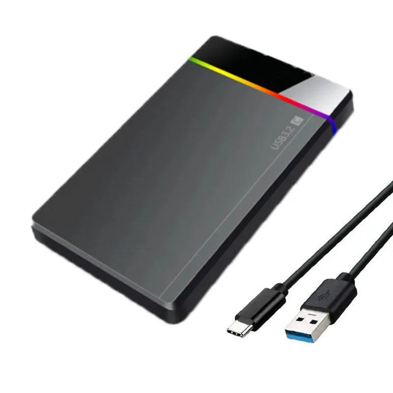 2.5" USB 3.2 SATA Hard Drive Enclosure – SSD & HDD 6TB Hard Drive Enclosure PRIMED Black China Mainland
