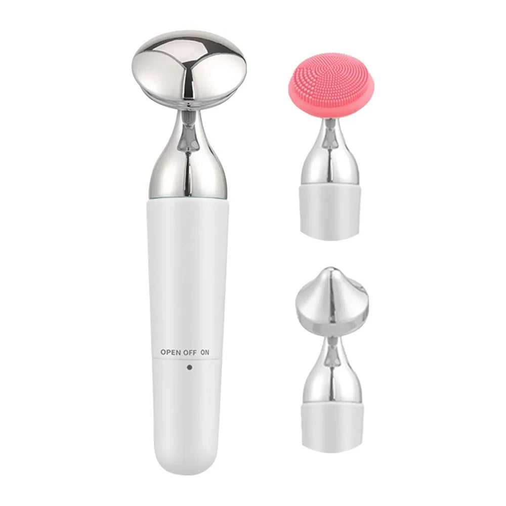 USB Rechargeable Electric Facial Cleanser & Vibration Beauty Tool