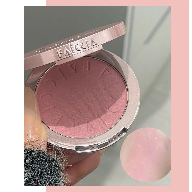 Matte Blush Powder – Buildable Silky Natural Flush Cheek Color Matte Blush Powder PRIMED