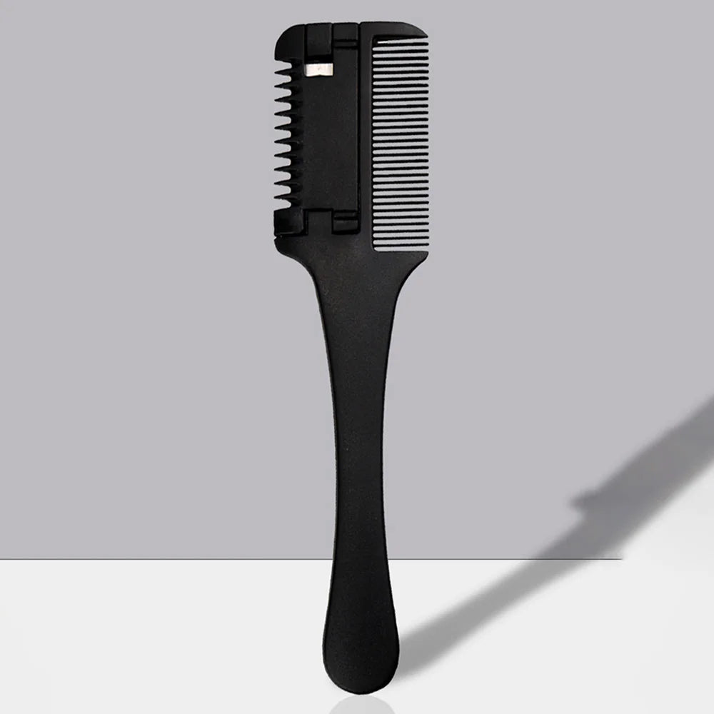 Hair Cutting Razor Comb & Thinning Scissors – DIY Barber Set