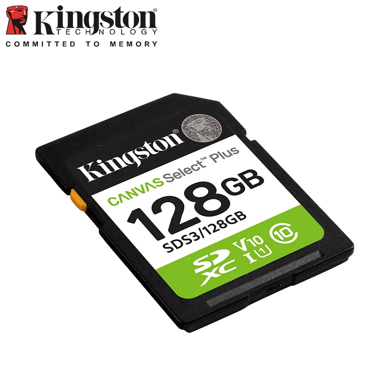 Kingston Canvas Select Plus SD Card 64GB–1TB | SDXC UHS-I SD Memory Card PRIMED