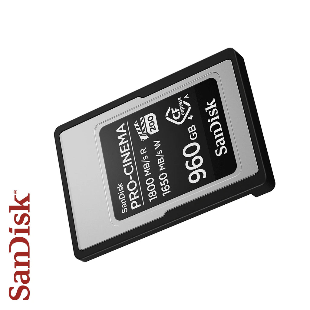 SanDisk PRO-Cinema CFexpress Type A 480GB/960GB – 8K Card CFexpress Memory Card PRIMED