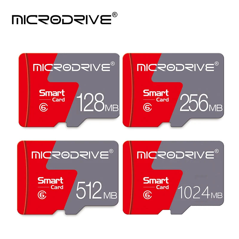 MicroDrive Micro SD Card Class 10 U3 Flash Memory + Adapter Flash Memory Card PRIMED 512MB