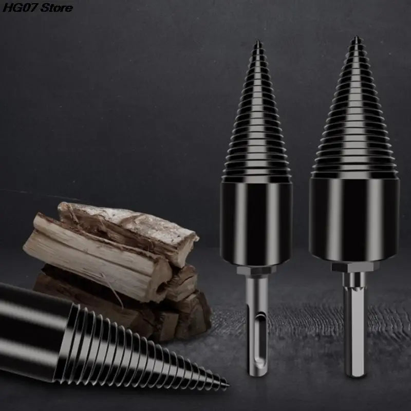 32mm Firewood Splitting Cone Drill Bit | Log Splitter Tool