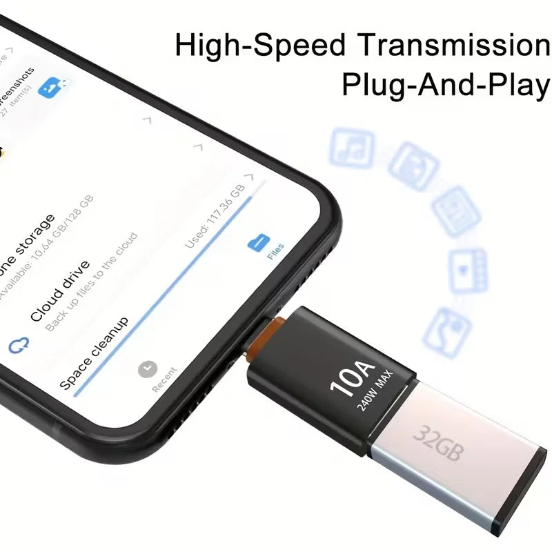 USB-A to USB-C OTG Adapter | USB 3.0 Type-C Converter USB OTG Adapter PRIMED