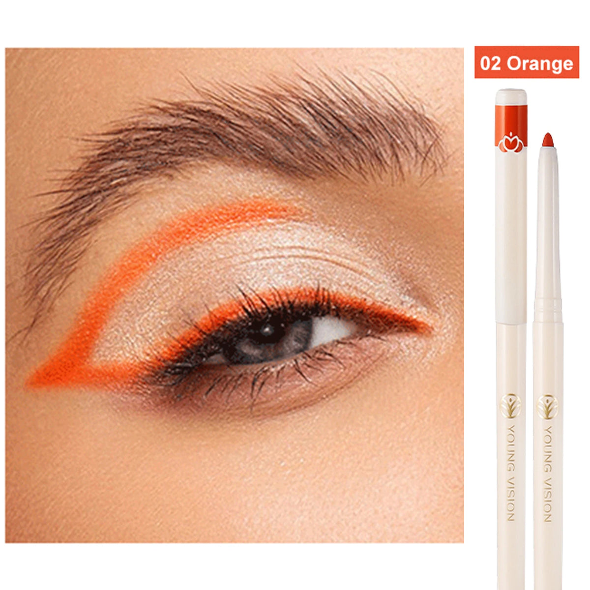 Waterproof Gel Eyeliner Pencil – 12 Colors Matte & Shimmer