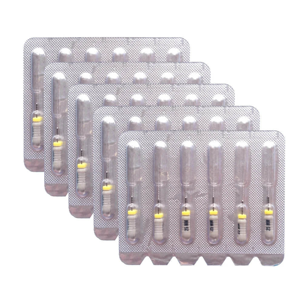 VDK DENT C+ Pilot Endodontic Files 21mm & 25mm – 5-Pack