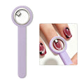 Cat Eye Nail Magnet Ring Tool with Handle – DIY Nail Art Nail Art Magnet Tool PRIMED 04 Purple
