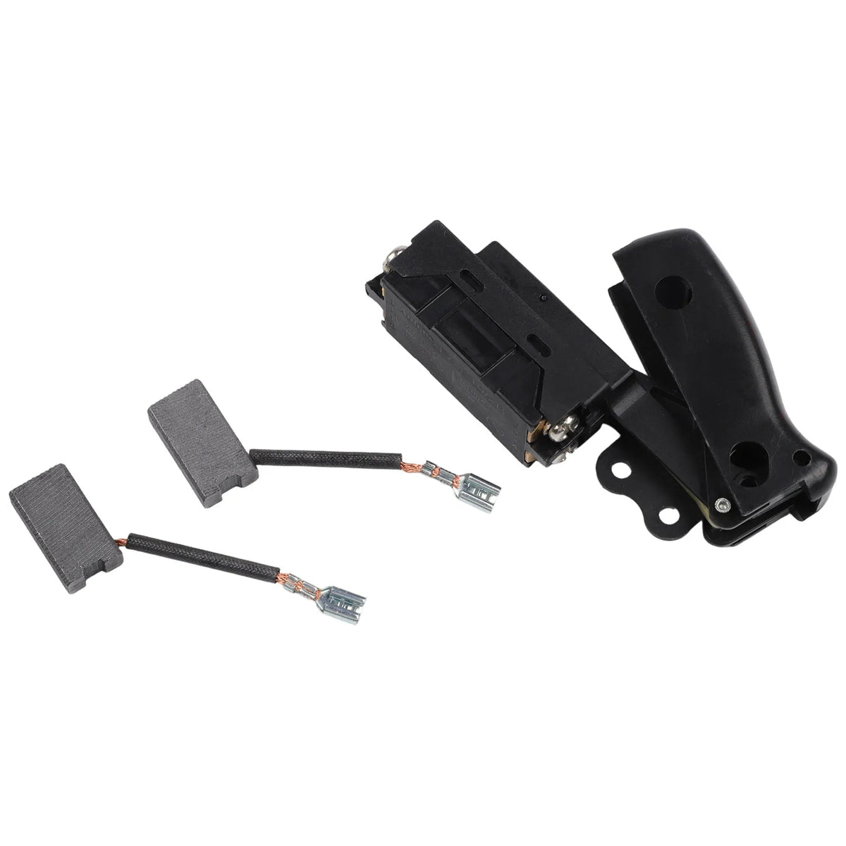 Miter Saw Trigger Switch & Brush Kit – DW708 Replacement Power Tool Repair Part PRIMED