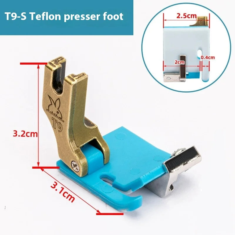 T9 Adjustable Presser Foot – Hemming & Edge Guide Sewing Foot Sewing Machine Foot PRIMED
