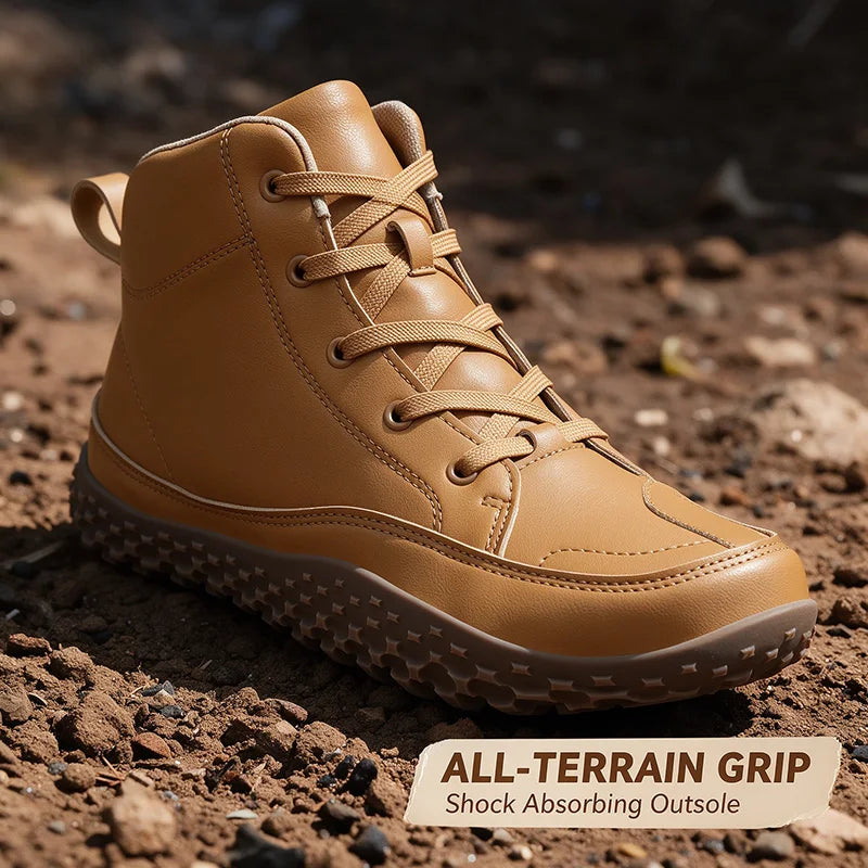 Zero Drop Barefoot Hiking Boots – Wide Toe Mid-Top Waterproof Barefoot Hiking Boots PRIMED