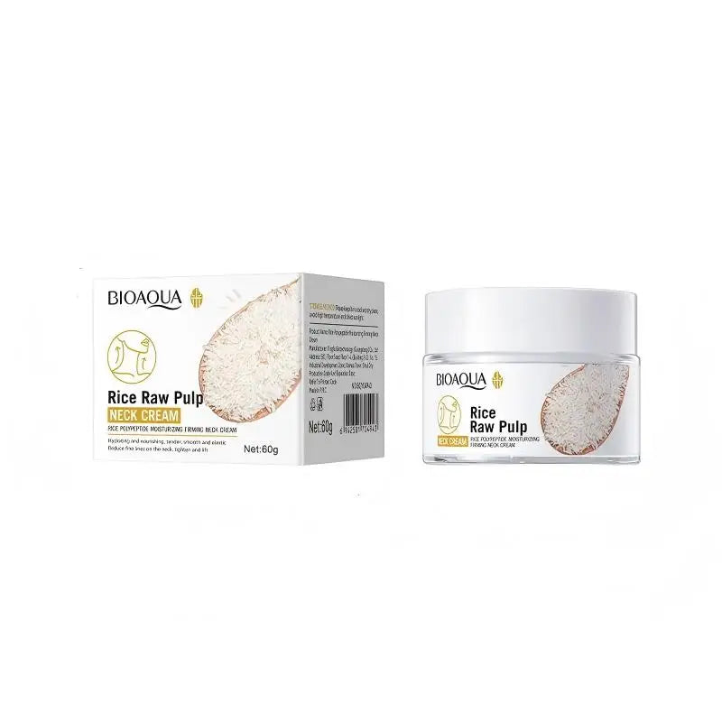 Rice Raw Pulp Moisturizing Skincare Set – Ampoule & Cream