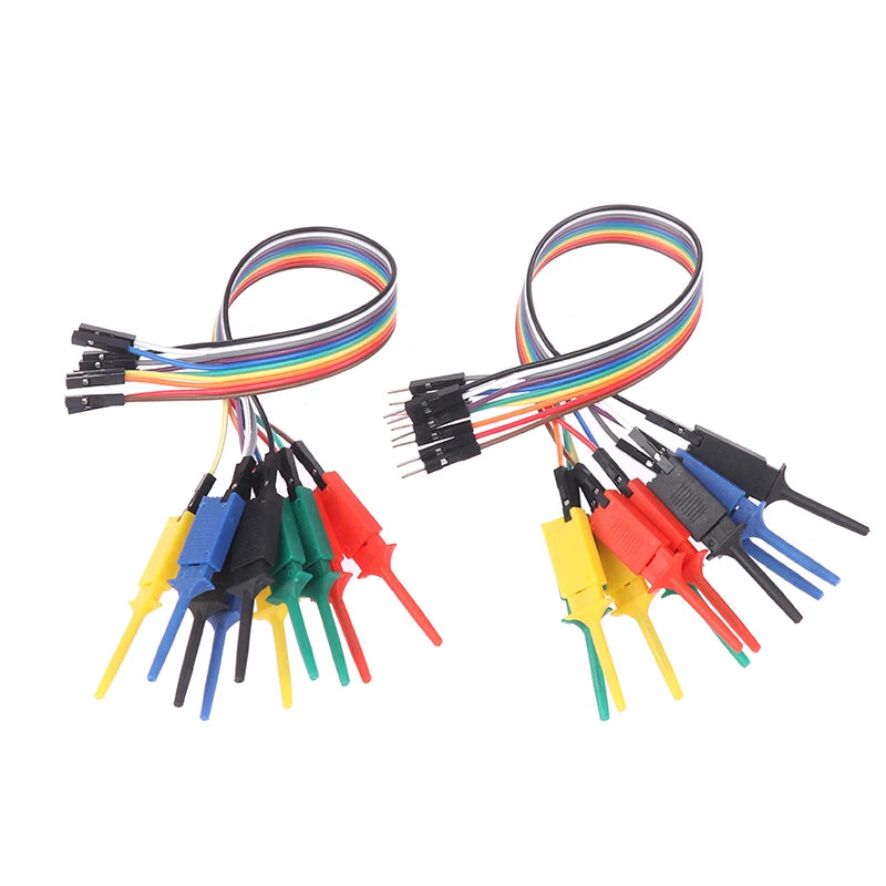 Test Hook Clip Probe Kit – Logic Analyzer Cable Gripper 20cm