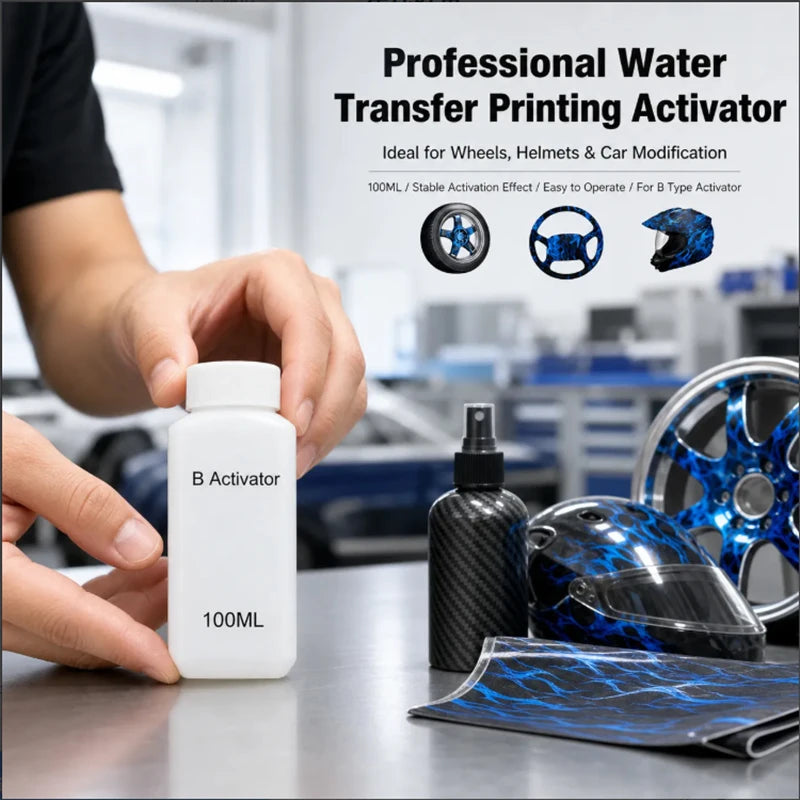 Hydrographic Activator B 100ml – Water Transfer Printing Hydrographic Activator PRIMED