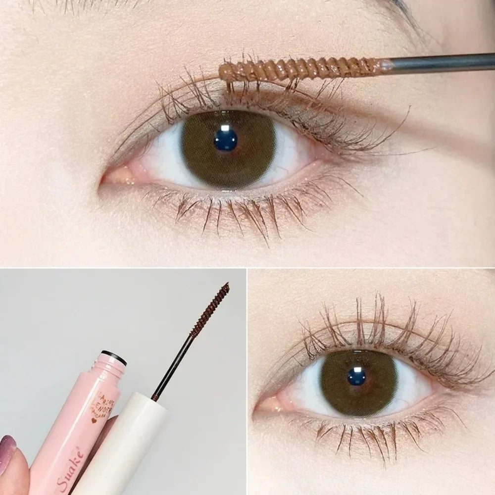 Ultra-Fine Brush Mascara | Lengthening, Curling & Waterproof Mascara PRIMED