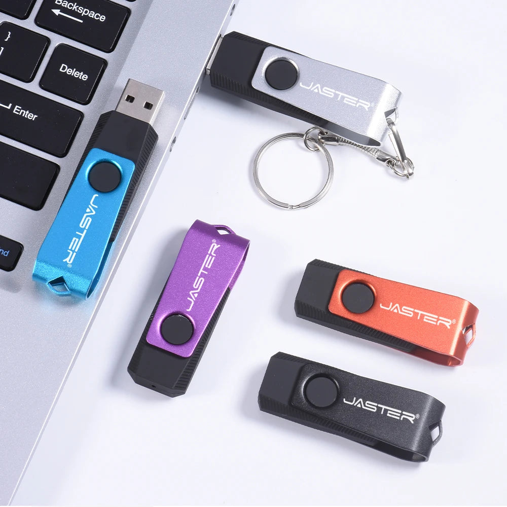 JASTER 128GB Trapezoid USB Flash Drive | Free Custom Logo USB Flash Drive PRIMED