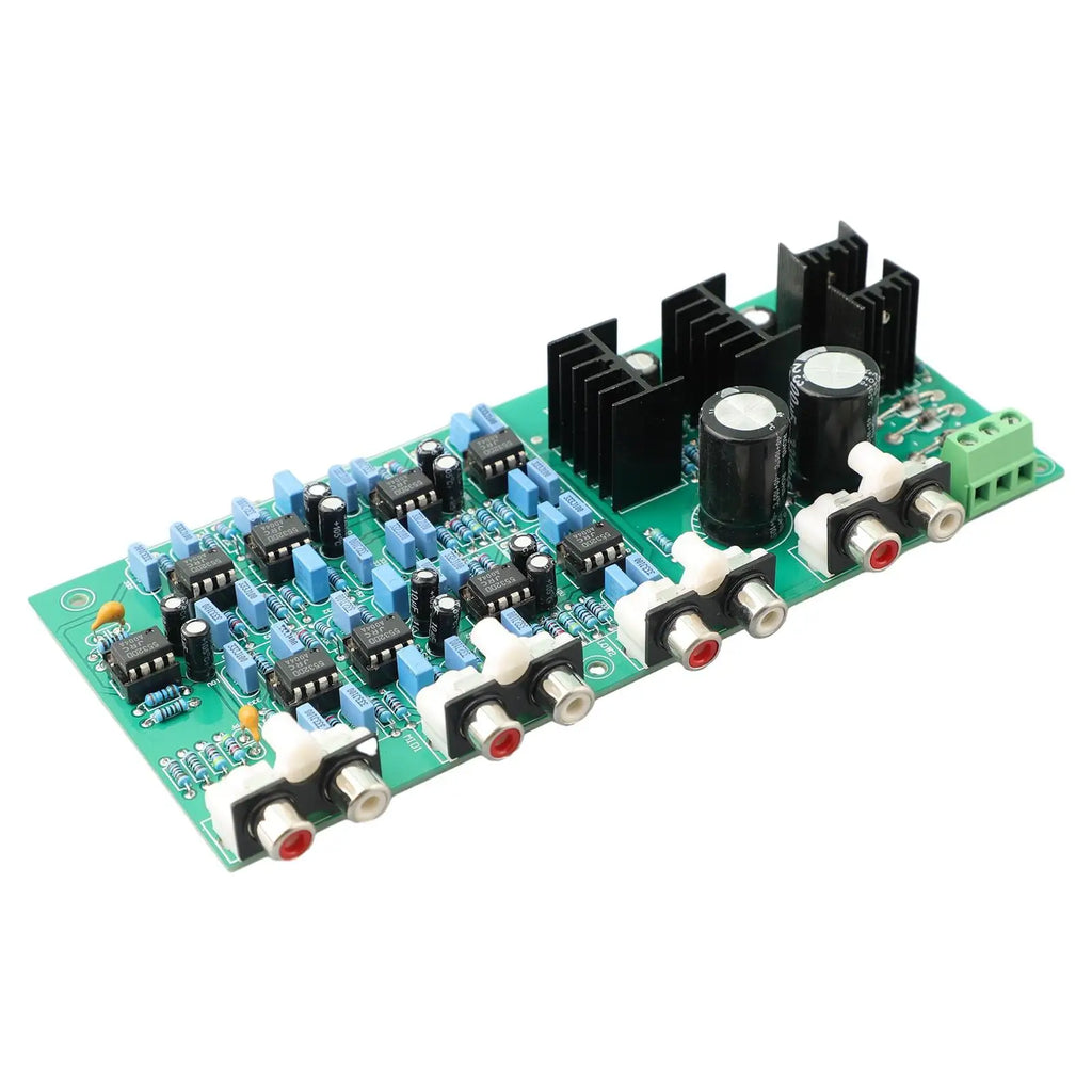 3-Way Electronic Crossover Board 6-Channel Stereo DIY Audio Audio Crossover Board PRIMED