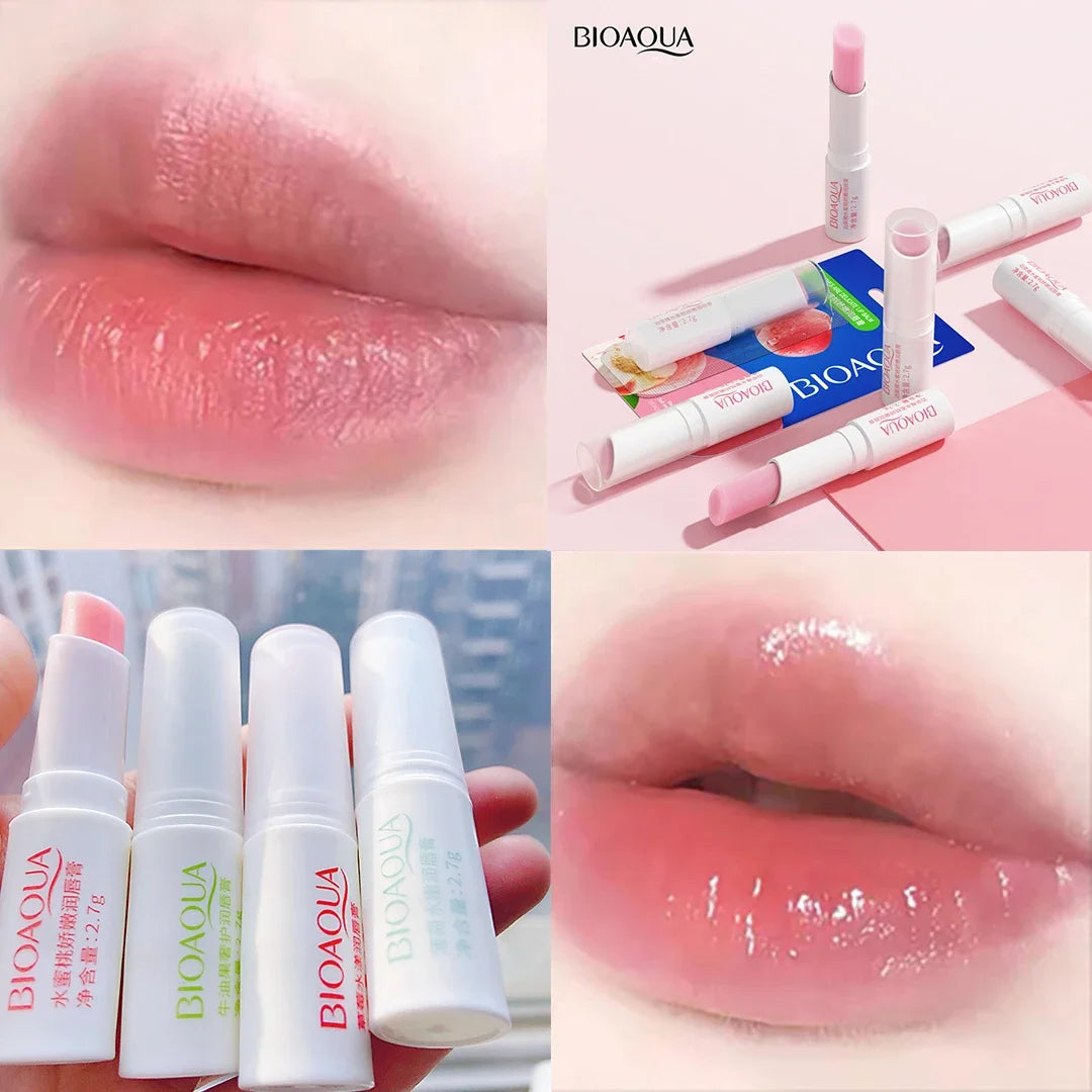 Strawberry Lip Balm – Moisturizing Jelly Lip Care & Primer