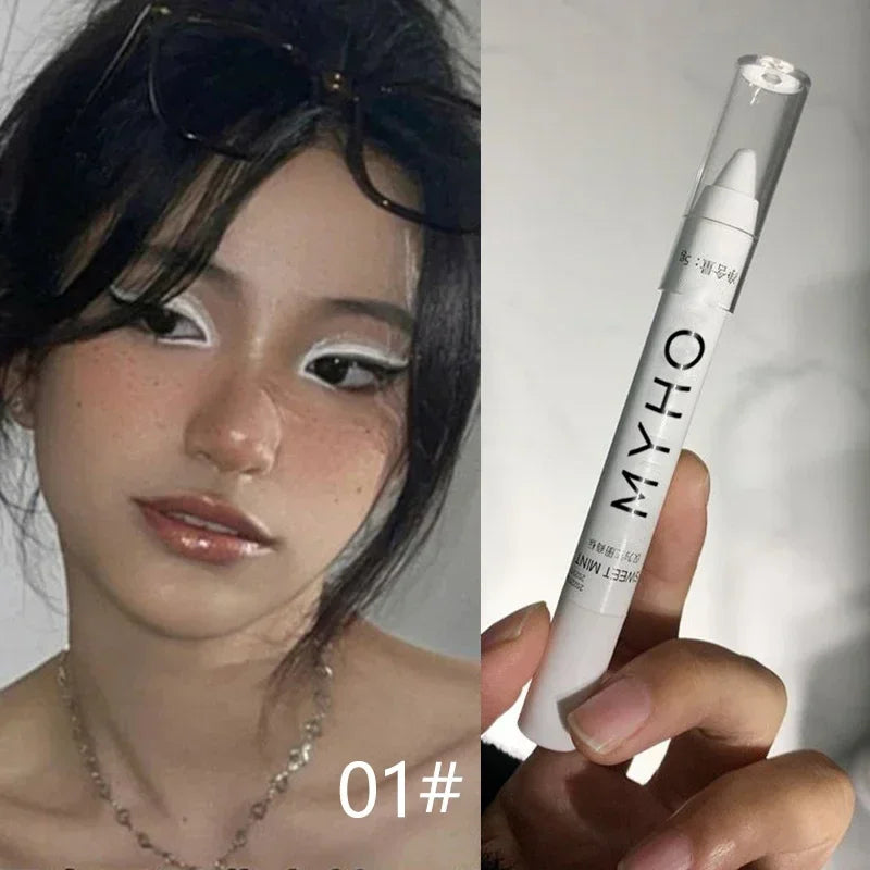 Shimmer Highlight Stick Pearlescent Glitter Eyeshadow Pencil
