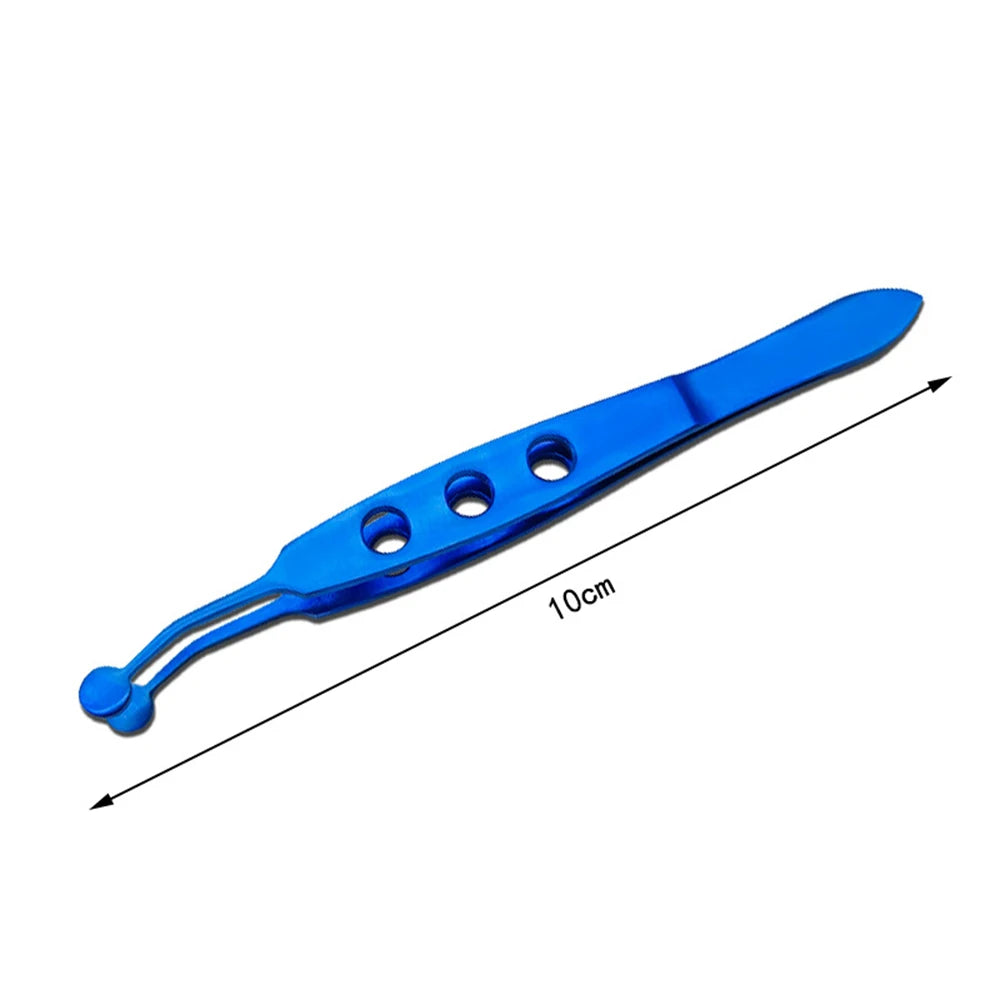 Stainless Steel Eyelid Massage Forceps | Meibomian Compressor