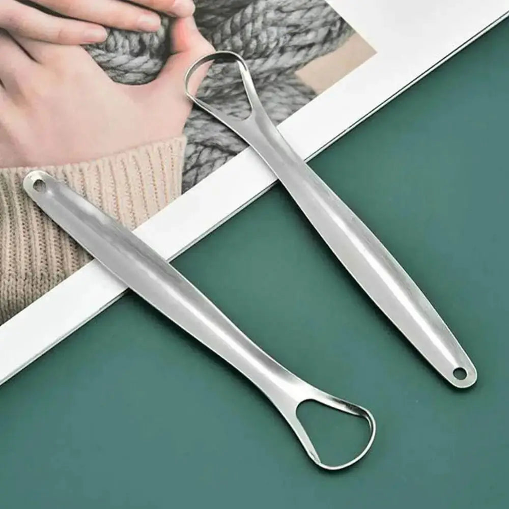 Stainless Steel Tongue Scraper – Fresh Breath Oral Care