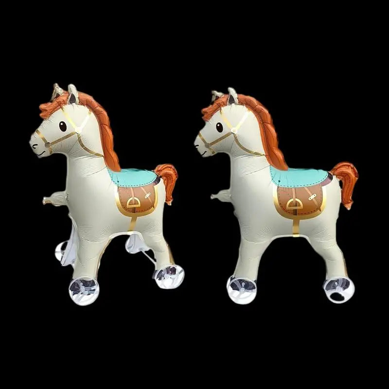 4D Walking Elephant Foil Balloon on Wheels – Kids Birthday