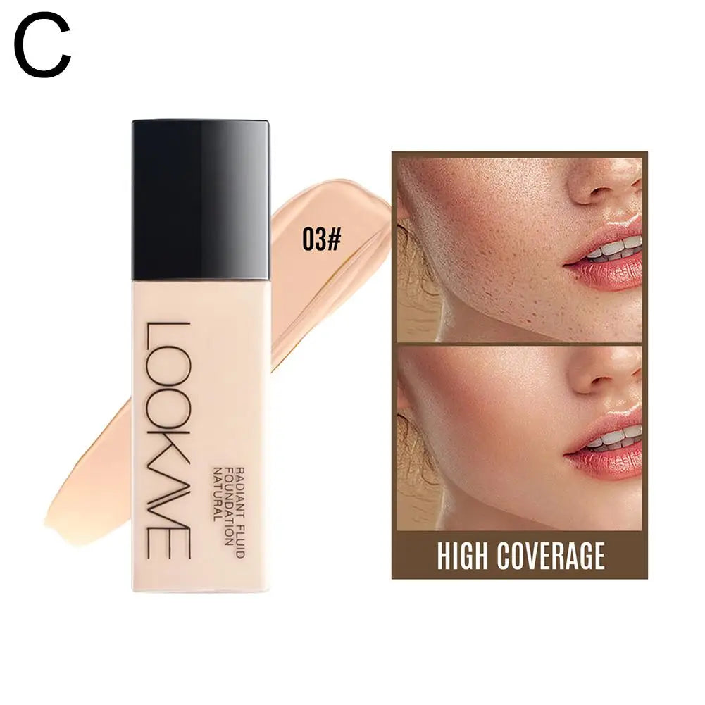 Waterproof Matte Liquid Foundation & Concealer – All Skin Types